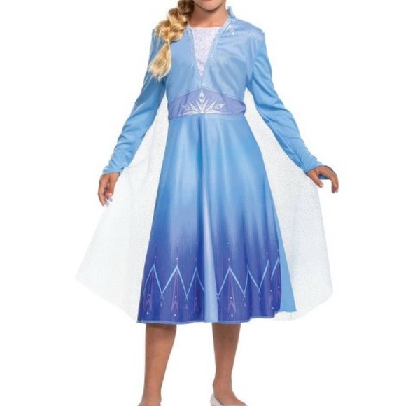 Disney Frozen Elsa 2 size 4-6 a27 costumes - Picture 1 of 4